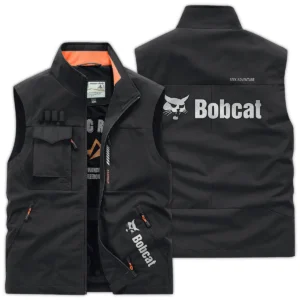 Bobcat Farmer Exclusive Logo Outdoor Vest BLF8424A14OSV - Black