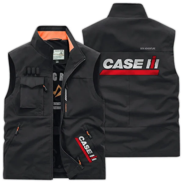 Case IH Farmer Exclusive Logo Outdoor Vest BLF8424A20OSV - Black