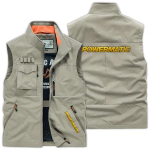 Powermatic Carpenter Exclusive Logo Outdoor Vest BLC110A4OSV - Khaki