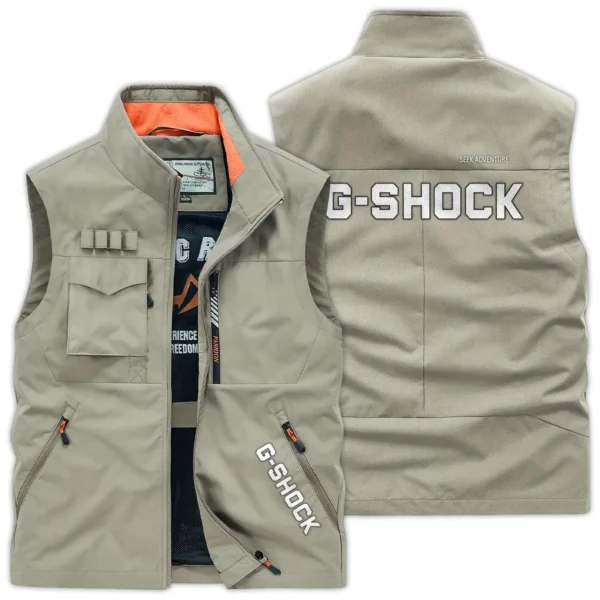 Casio G-Shock Carpenter Exclusive Logo Outdoor Vest BLC110A16OSV - Khaki