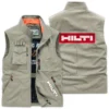 Hitachi Construction			 Exclusive Logo Outdoor Vest BLCW309A3OSV - ArmyGreen