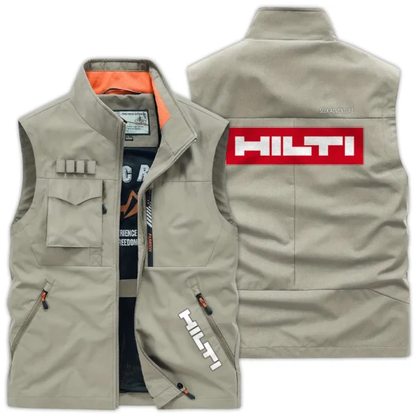 Hilti Carpenter Exclusive Logo Outdoor Vest BLC110A23OSV - Khaki