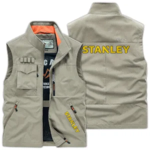 Stanley Carpenter Exclusive Logo Outdoor Vest BLC110A26OSV - Khaki