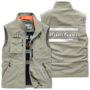 Atlas Copco Construction			 Exclusive Logo Outdoor Vest BLCW309A6OSV - Khaki