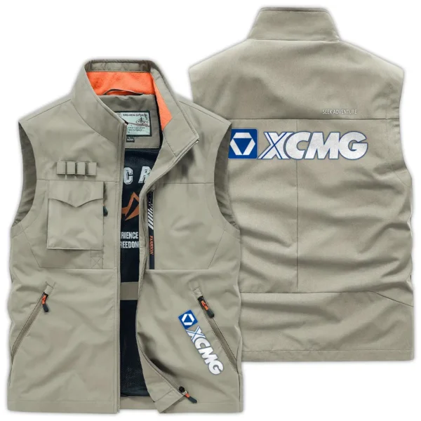 XCMG Construction			 Exclusive Logo Outdoor Vest BLCW309A19OSV - Khaki