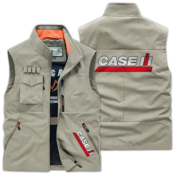 Case IH Farmer Exclusive Logo Outdoor Vest BLF8424A20OSV - Khaki