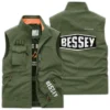 Bessey Tools Carpenter Exclusive Logo Outdoor Vest BLC110A1OSV - BeanGreen