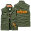 Triton Tools Carpenter Exclusive Logo Outdoor Vest BLC110A8OSV - BeanGreen