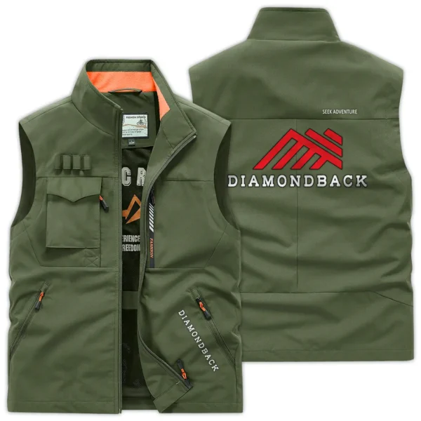 Diamondback Carpenter Exclusive Logo Outdoor Vest BLC110A13OSV - ArmyGreen