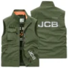 JCB Farmer Exclusive Logo Outdoor Vest BLF8424A8OSV - BeanGreen