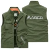 AGCO Farmer Exclusive Logo Outdoor Vest BLF8424A12OSV - BeanGreen