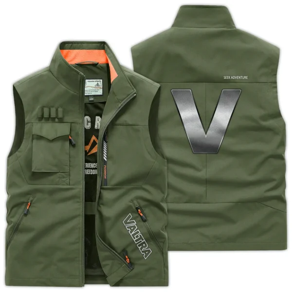 Valtra Farmer Exclusive Logo Outdoor Vest BLF8424A16OSV - ArmyGreen