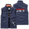 Jet Tools Carpenter Exclusive Logo Outdoor Vest BLC110A6OSV - Khaki