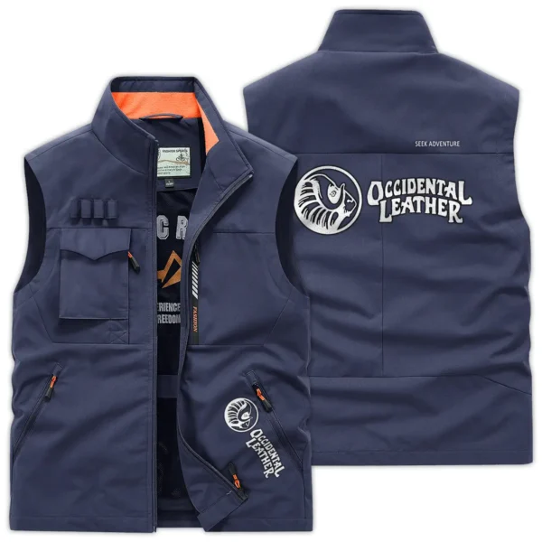 Occidental Leather Carpenter Exclusive Logo Outdoor Vest BLC110A11OSV - DarkBlue