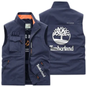 Timberland Carpenter Exclusive Logo Outdoor Vest BLC110A15OSV - DarkBlue