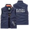 Black and Decker Carpenter Exclusive Logo Outdoor Vest BLC110A22OSV - Khaki