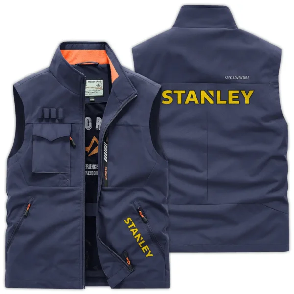 Stanley Carpenter Exclusive Logo Outdoor Vest BLC110A26OSV - DarkBlue