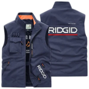 RIDGID Carpenter Exclusive Logo Outdoor Vest BLC110A27OSV - DarkBlue