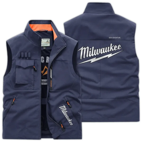 Milwaukee Carpenter Exclusive Logo Outdoor Vest BLC110A32OSV - DarkBlue