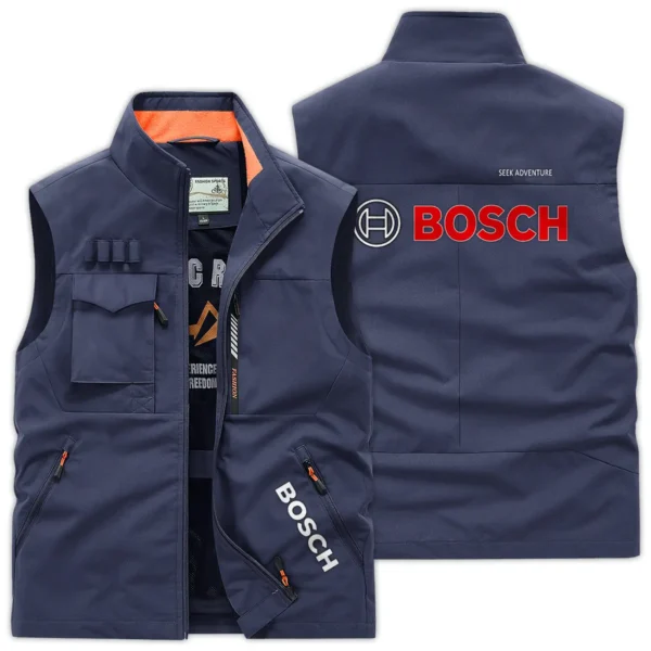 Bosch Carpenter Exclusive Logo Outdoor Vest BLC110A33OSV - DarkBlue