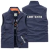 Craftsman Carpenter Exclusive Logo Outdoor Vest BLC110A35OSV - Khaki