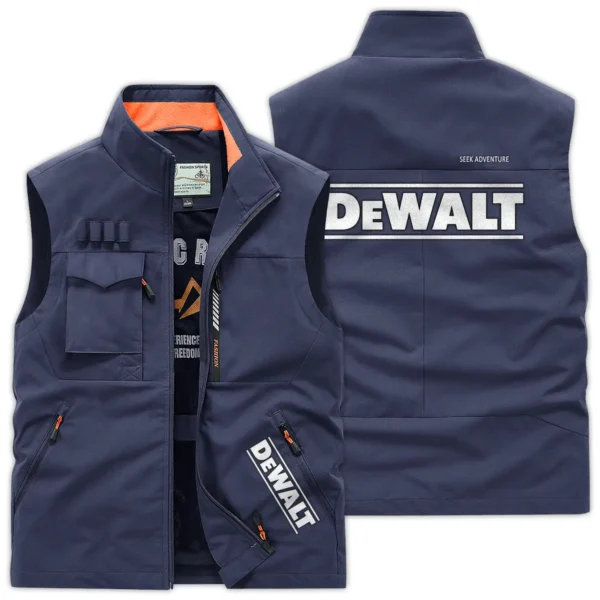 DeWalt Carpenter Exclusive Logo Outdoor Vest BLC110A37OSV - DarkBlue