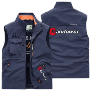 Manitowoc Construction			 Exclusive Logo Outdoor Vest BLCW309A2OSV - DarkBlue