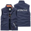 Hitachi Construction			 Exclusive Logo Outdoor Vest BLCW309A3OSV - Black