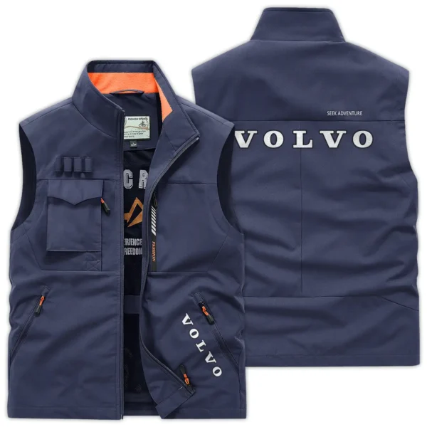 Volvo Construction			 Exclusive Logo Outdoor Vest BLCW309A10OSV - DarkBlue