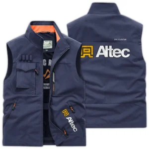 Altec Inc. Construction			 Exclusive Logo Outdoor Vest BLCW309A15OSV - DarkBlue