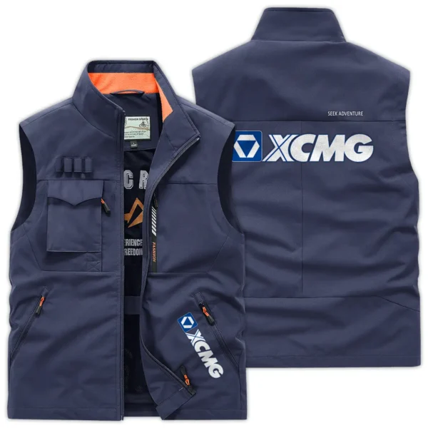 XCMG Construction			 Exclusive Logo Outdoor Vest BLCW309A19OSV - DarkBlue