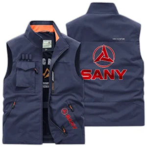 SANY Construction			 Exclusive Logo Outdoor Vest BLCW309A20OSV - DarkBlue