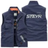 Steyr Farmer Exclusive Logo Outdoor Vest BLF8424A5OSV - Black