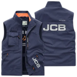 JCB Farmer Exclusive Logo Outdoor Vest BLF8424A8OSV - DarkBlue