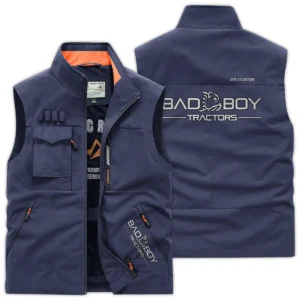 Badboy Farmer Exclusive Logo Outdoor Vest BLF8424A9OSV - DarkBlue