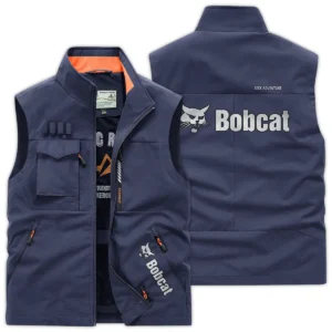 Bobcat Farmer Exclusive Logo Outdoor Vest BLF8424A14OSV - DarkBlue