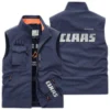 Claas Farmer Exclusive Logo Outdoor Vest BLF8424A17OSV - Black