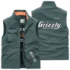 Grizzly Industrial Carpenter Exclusive Logo Outdoor Vest BLC110A3OSV - Black