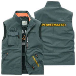 Powermatic Carpenter Exclusive Logo Outdoor Vest BLC110A4OSV - BeanGreen