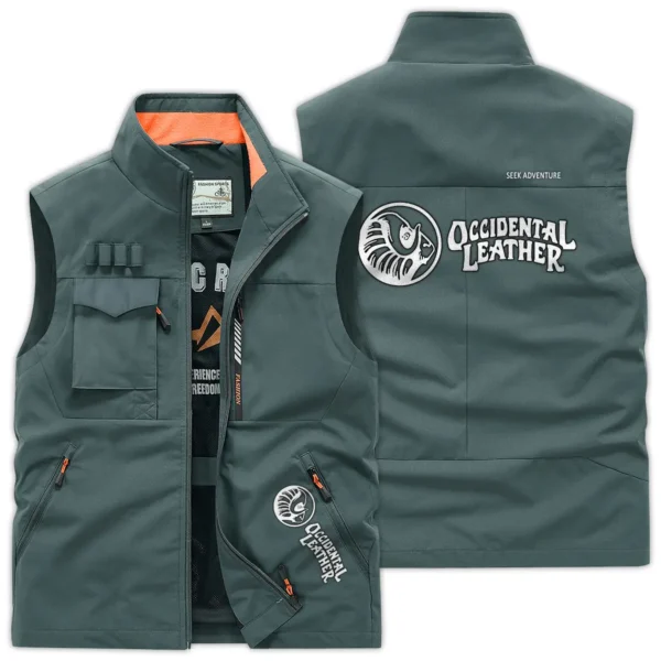 Occidental Leather Carpenter Exclusive Logo Outdoor Vest BLC110A11OSV - BeanGreen