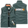 Worx Carpenter Exclusive Logo Outdoor Vest BLC110A21OSV - Black