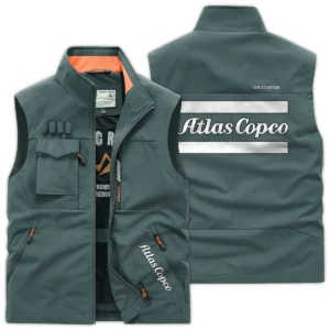 Atlas Copco Construction			 Exclusive Logo Outdoor Vest BLCW309A6OSV - BeanGreen