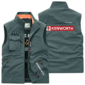 Kenworth Construction			 Exclusive Logo Outdoor Vest BLCW309A13OSV - BeanGreen