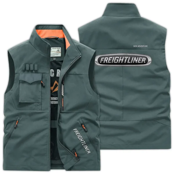 Freightliner Construction			 Exclusive Logo Outdoor Vest BLCW309A14OSV - BeanGreen