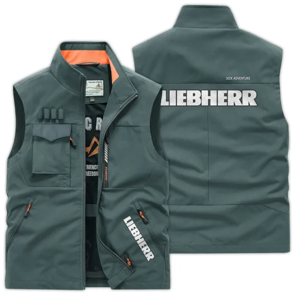 Liebherr Construction			 Exclusive Logo Outdoor Vest BLCW309A16OSV - BeanGreen