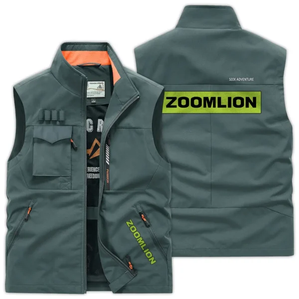 Zoomlion Construction			 Exclusive Logo Outdoor Vest BLCW309A18OSV - BeanGreen