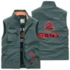 SANY Construction			 Exclusive Logo Outdoor Vest BLCW309A20OSV - ArmyGreen