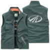 Mahindra Farmer Exclusive Logo Outdoor Vest BLF8424A18OSV - Black