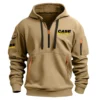 Special Release Case Construction Construction  Hoodie Half Zipper QTCO191124A2CC - Gray