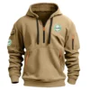 Benelli Motorcycles Exclusive Logo Hoodie Half Zipper Motorcycles Fans Loves QTMT191224A1BEN - Gray